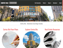Tablet Screenshot of cortezblusd.com